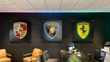 Hand-Painted Automotive Wall Art