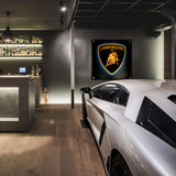 Hand-Painted Automotive Wall Art